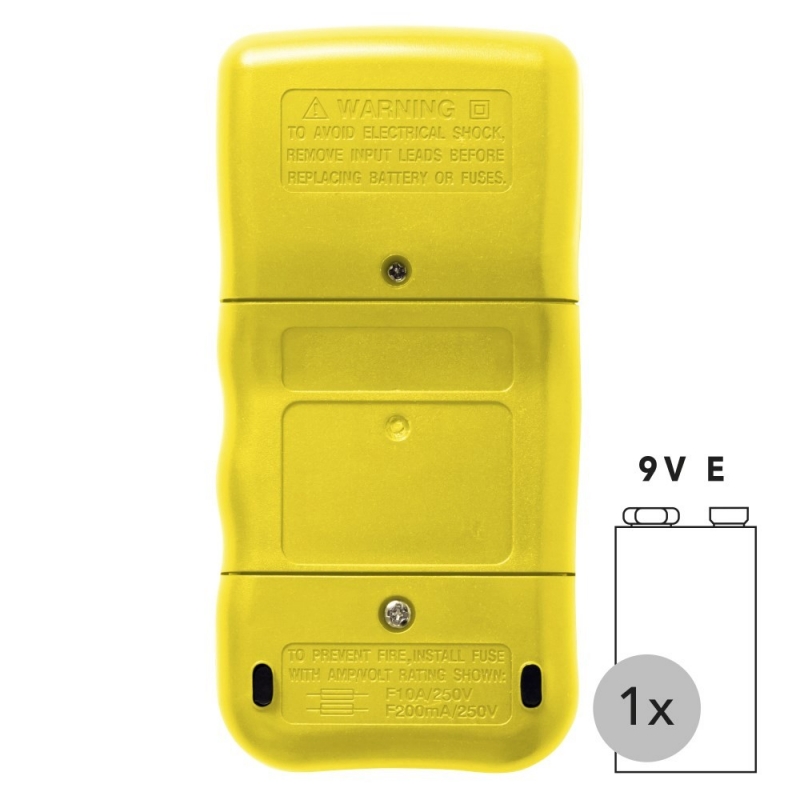 Multimetru Digital Trotec BE47 - CAT II 600V/CAT III 300V - imagine 7
