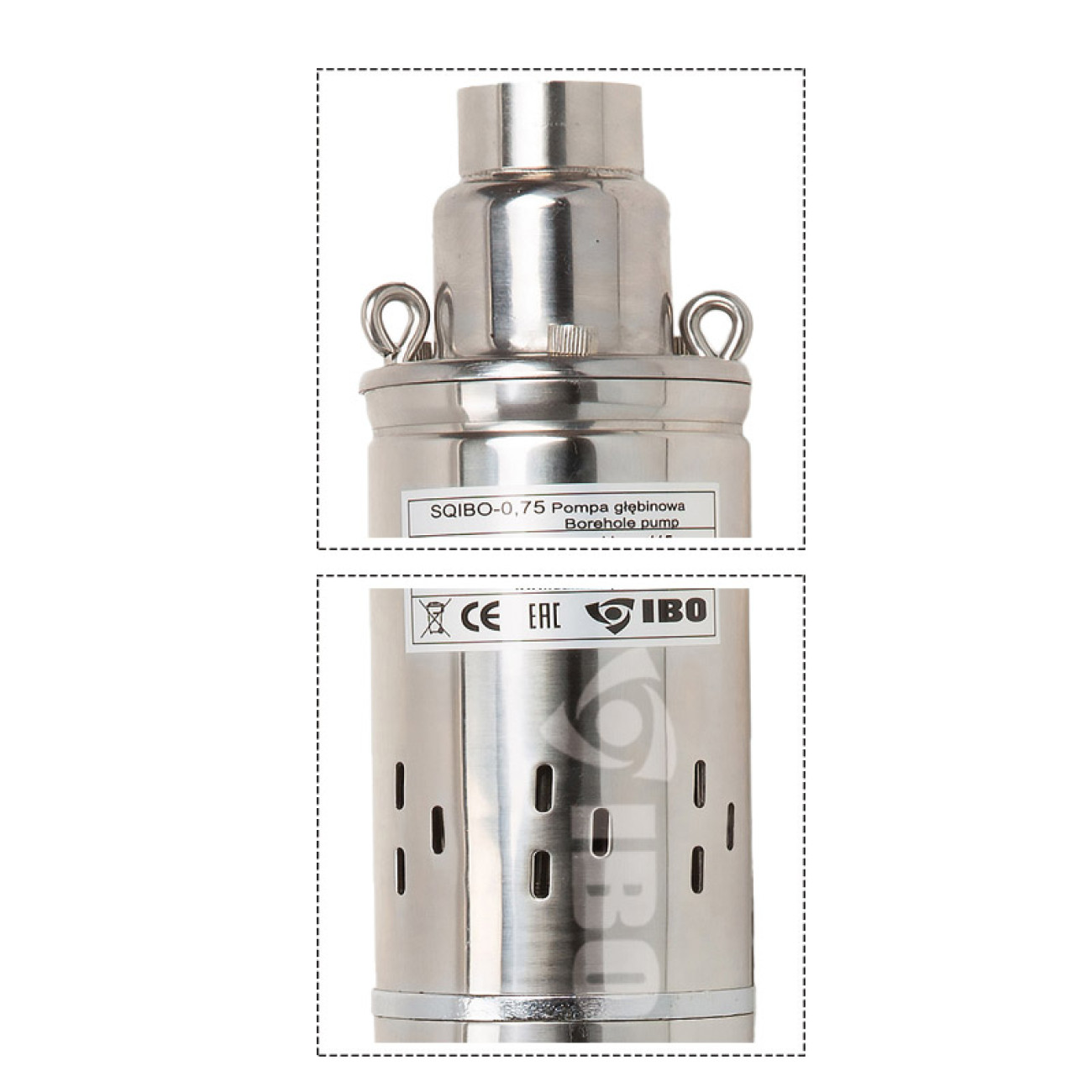 Pompa Submersibila IBO 3" 750W, 115m - imagine 5