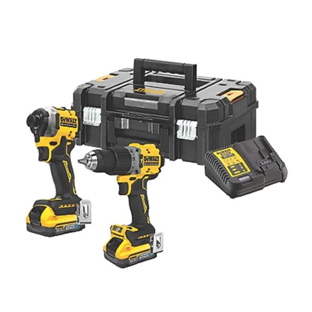 Set DeWalt DCK2050H2T - 2 Mașini Powerstack 18V