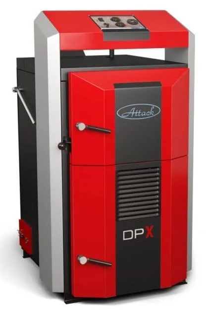 Cazan Attack DPX 45kW cu gazeificare - Eficiență 91%