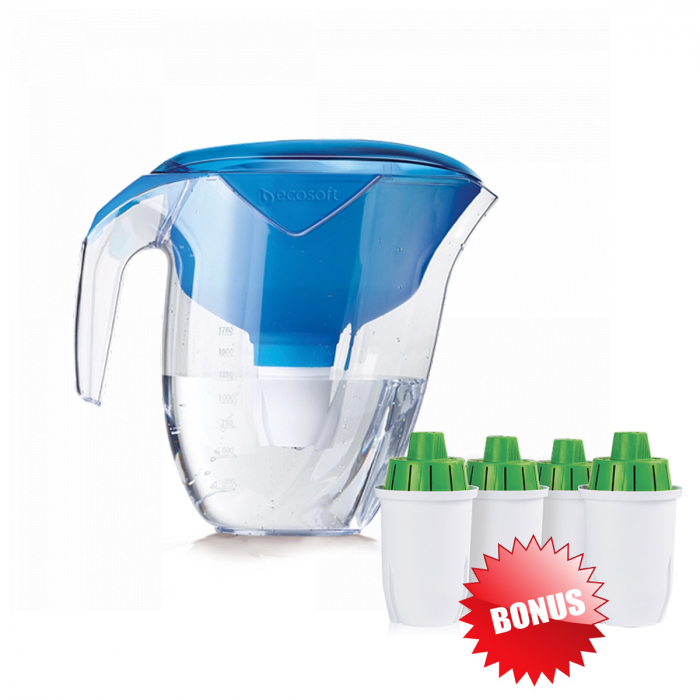 Cana filtrantă Ecosoft Nemo 3L + 5 cartușe