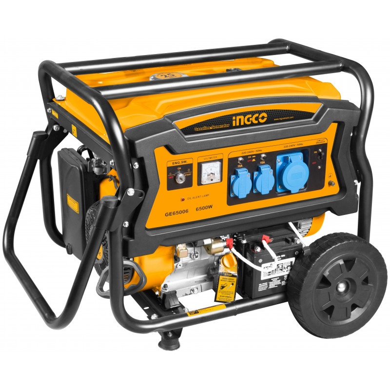 Generator Benzina 6.5kW Pornire Automata Ingco - imagine 2