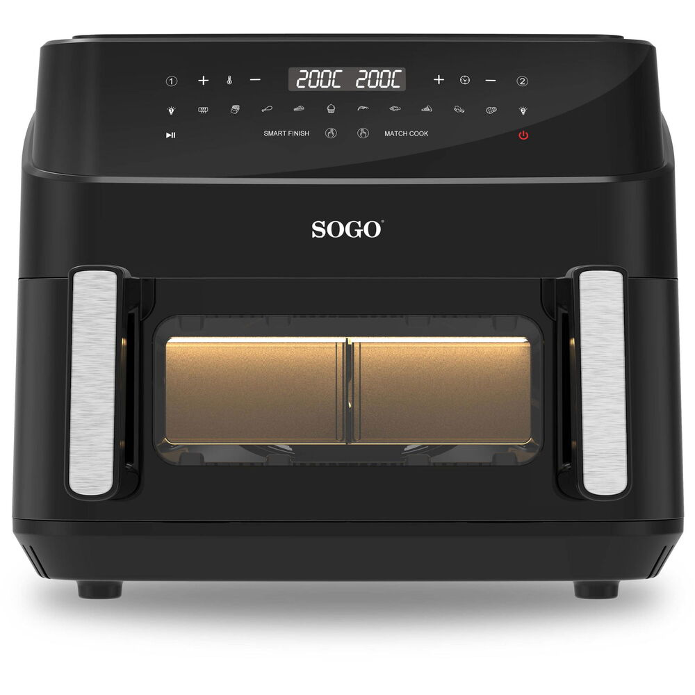 Friteuză Aer Cald SOGO Dual Zone 10.5L