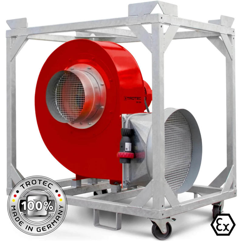 Ventilator centrifugal Trotec TFV 300 Ex, 7.000 m³/h - imagine 2