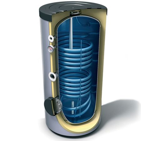 Boiler Solar Tesy Dubla Serpentina 200L