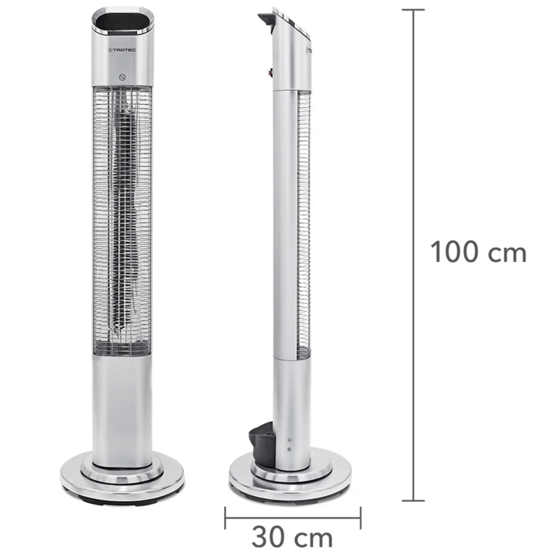 Radiator infraroșu exterior Trotec IRS 2050 E, 2000 W, IP25 - imagine 7