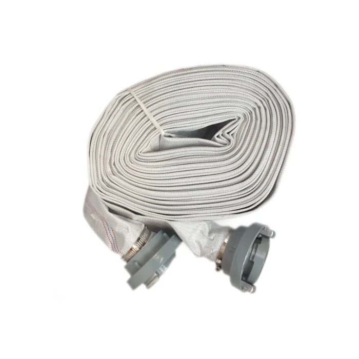 FURTUN POMPIER / FURTUN REFULARE APA CU CUPLE 2'' 20M 8 BARI, ALB, PENTRU MOTOPOMPA SI IRIGATII, CRAFT-TEC AQUAMASTER MX1218 - imagine 2