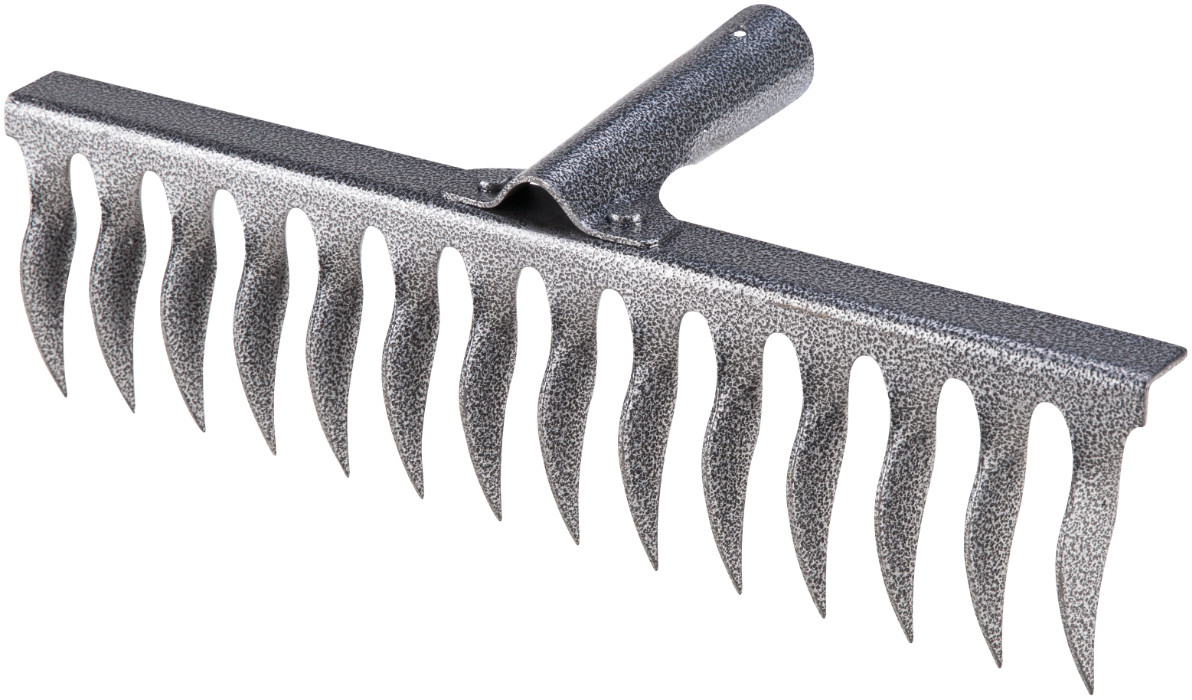 Grebla Carbon Evotools 410mm, 16 Dinti Gri