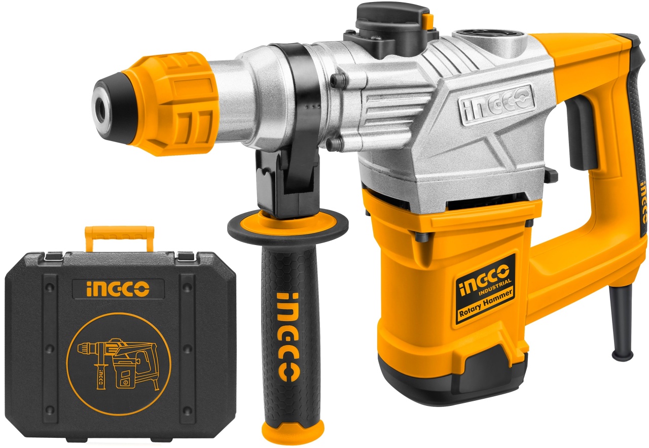 Ciocan rotopercutor INGCO 1250W, 5J, SDS Plus - imagine 2