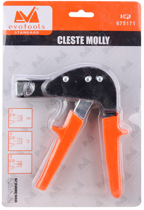 Cleste Molly EvoTools pentru Dibluri Metalice - imagine 2