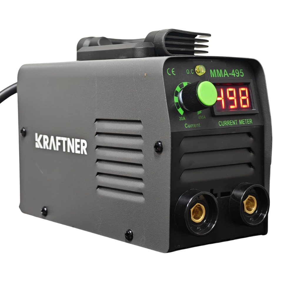 Aparat de sudură invertor MMA KRAFTNER 495A, pachet complet - imagine 4