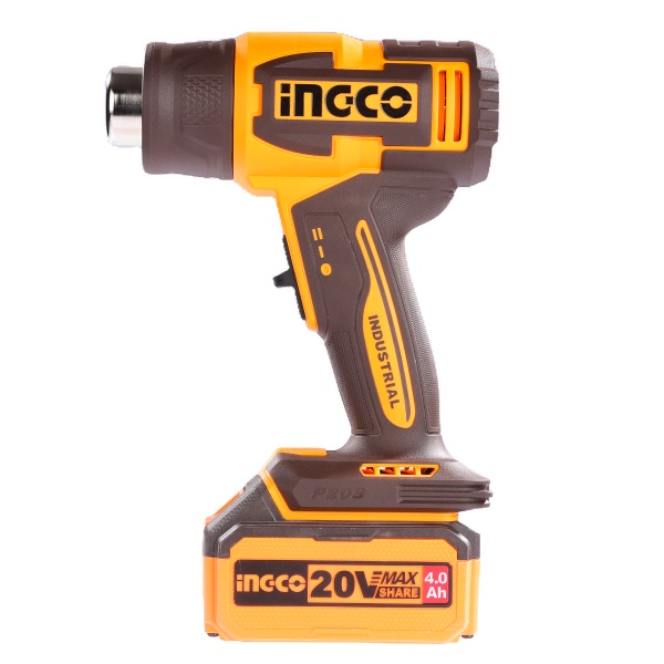 Pistol cu aer cald 20V HGLI2006, 300/550°C, 4 accesorii - imagine 7