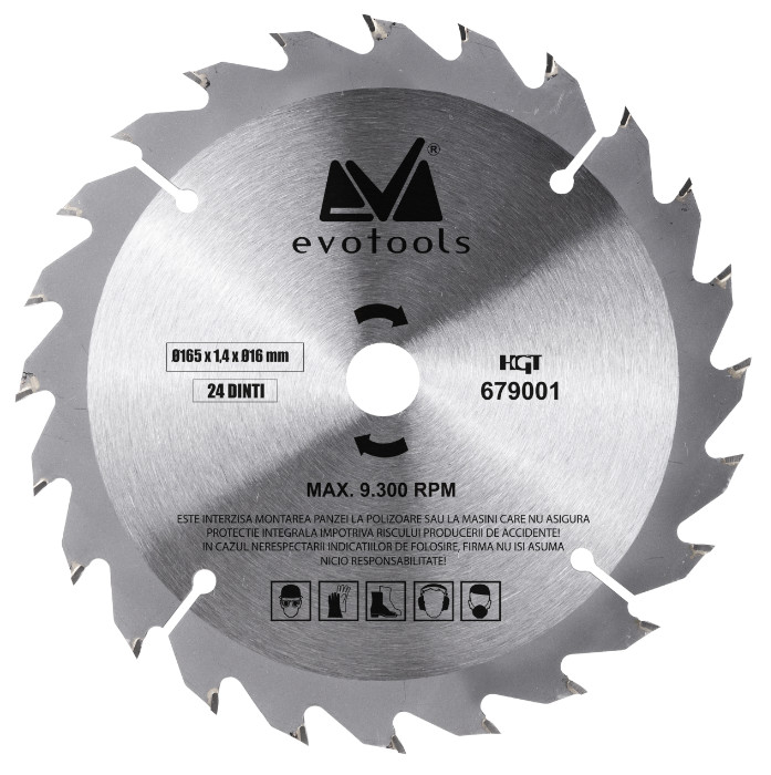 Disc Fierastrau Evotools ONE EPTO 165x16mm