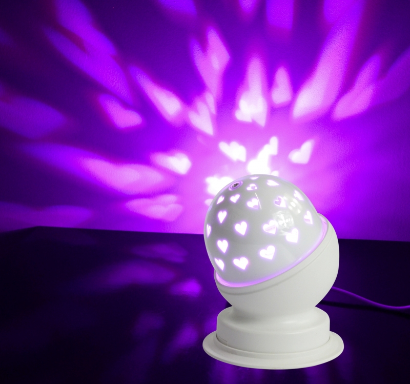 Proiector Inimi X4 Tech LED Rotire 360°, Somn Liniștit - imagine 4