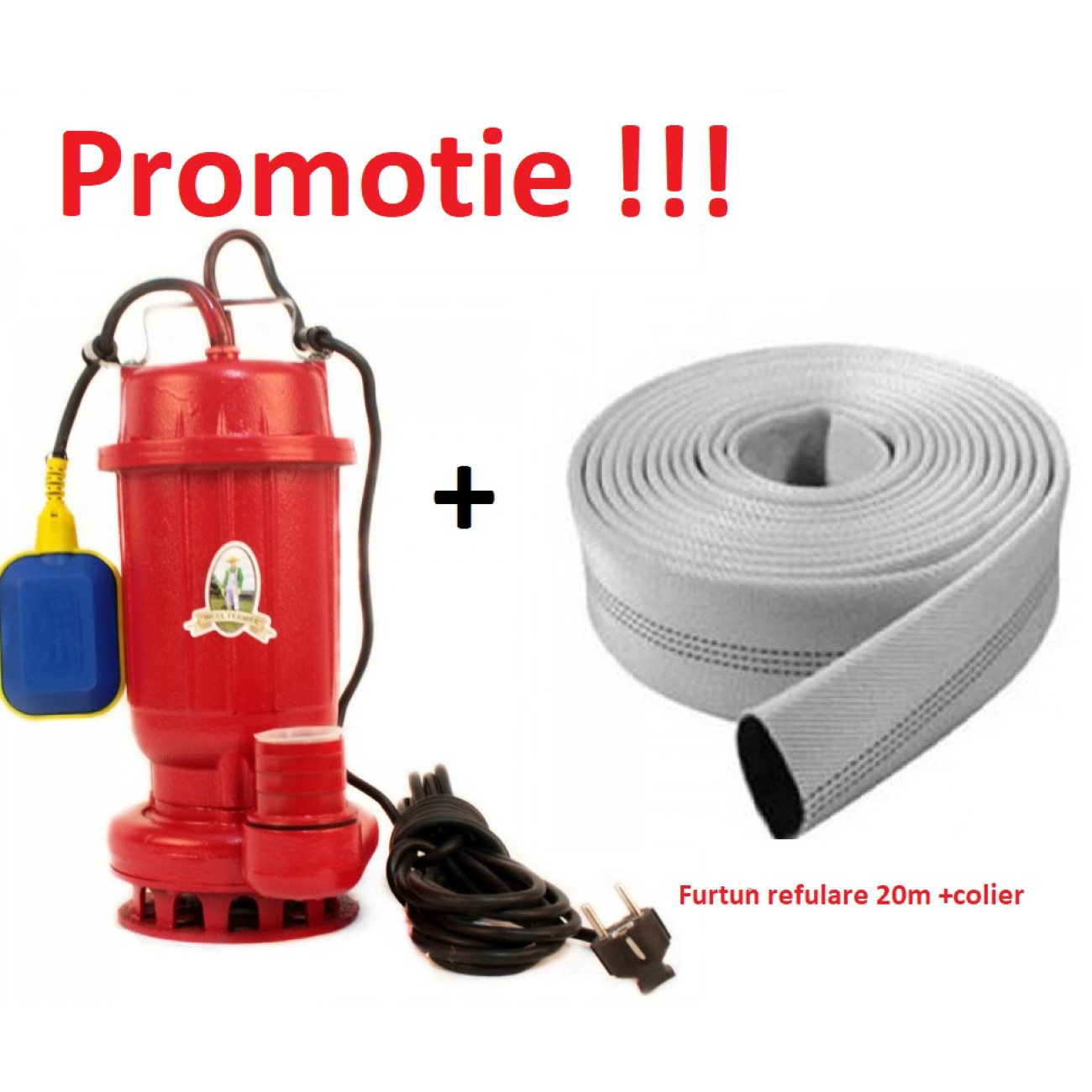 Pompa Apa Murdara Micul Fermier 1.1kW Pachet - imagine 3