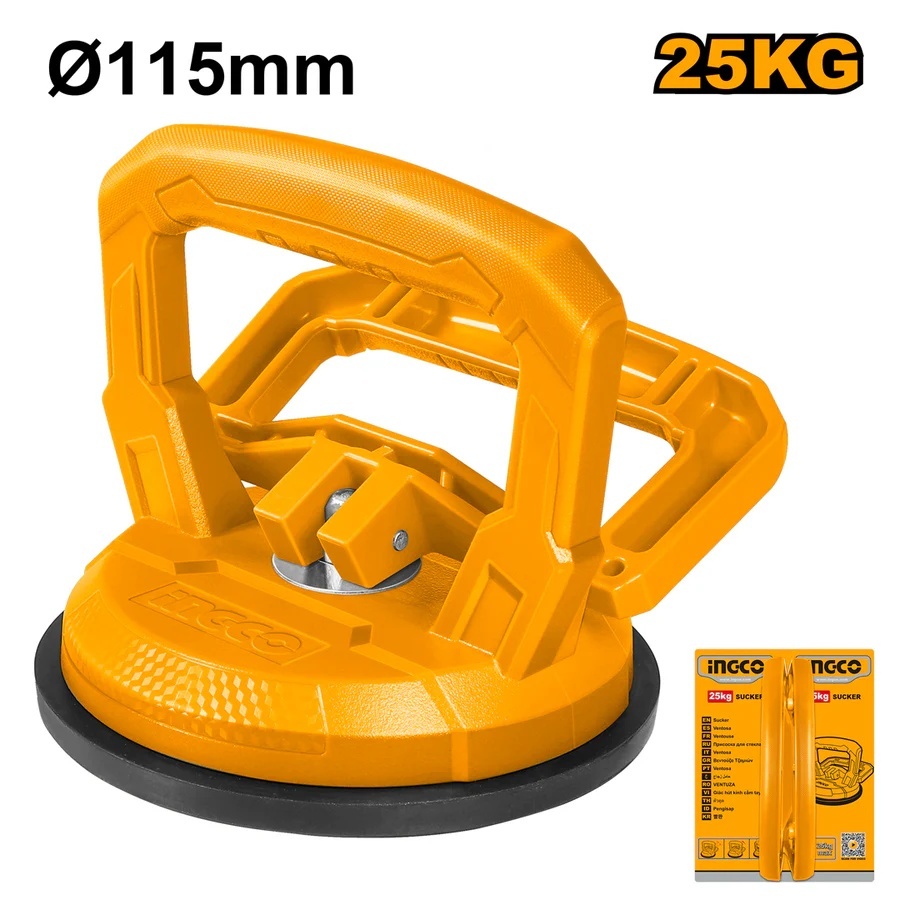Ventuza INGCO 115mm, 25kg - Profesională