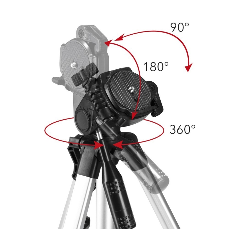 Trepied Universal Trotec 150 cm cu Cap Pivotant 3D - imagine 7