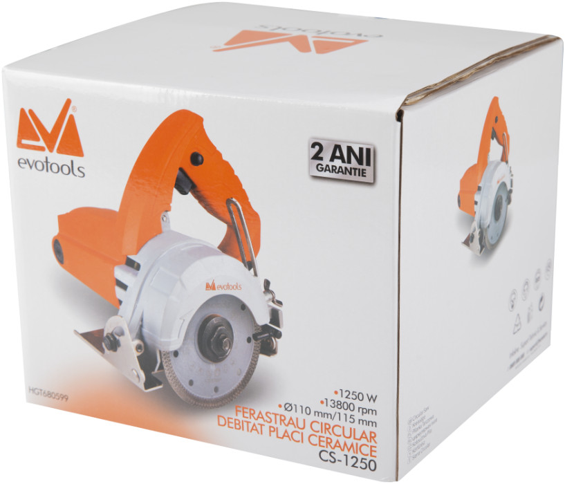 Fierastrau ceramica 1250W EvoTools Epto 30mm - imagine 2