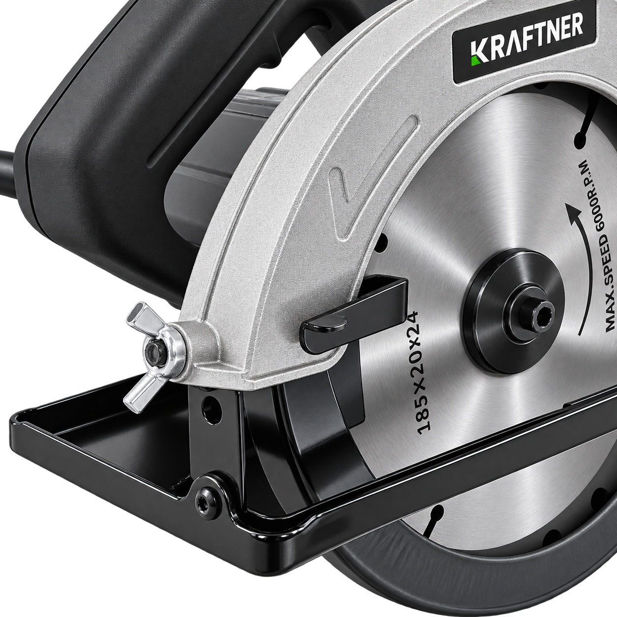 Fierăstrău Circular Kraftner KF-1805, 1400W, Disc 185mm - imagine 4