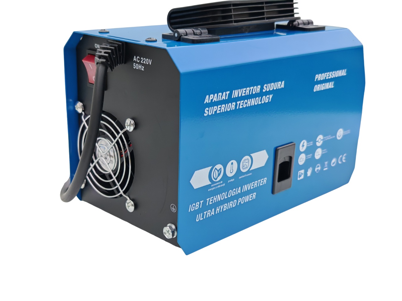 Aparat de sudura tip Invertor cu sarma 510A, MMA/MIG/MAG (TIG LIFT optional) afisaj digital, ventilat, URAL MASH IGBT TEHNOLOGY ULTRA HYBRID POWER, CMP1697 - imagine 6