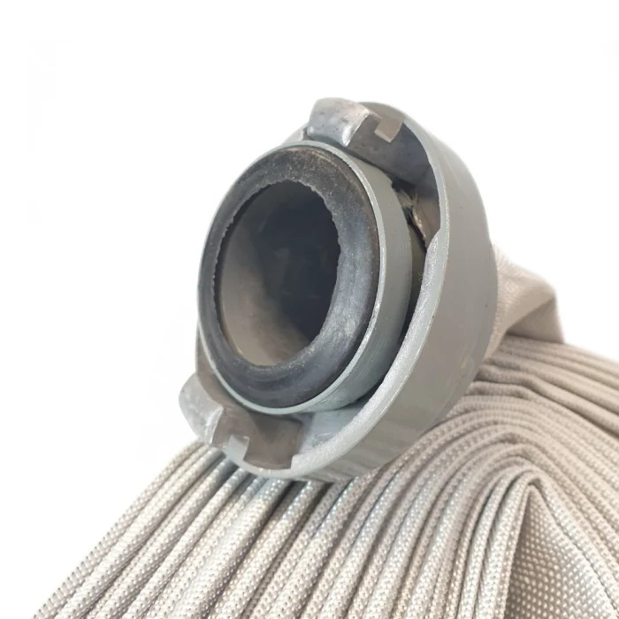 FURTUN POMPIER / FURTUN REFULARE APA CU CUPLE 2'' 20M 8 BARI, ALB, PENTRU MOTOPOMPA SI IRIGATII, CRAFT-TEC AQUAMASTER MX1218 - imagine 3