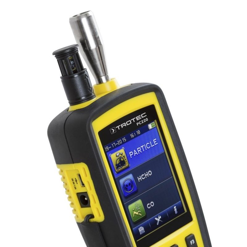Contor particule TROTEC PC220, 6 canale, data logger - imagine 3