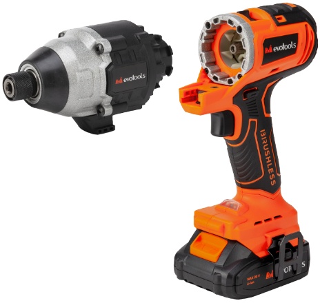 Mașină de înșurubat 3 în 1 EvoTools MT20 20V, impact 200 Nm - imagine 8