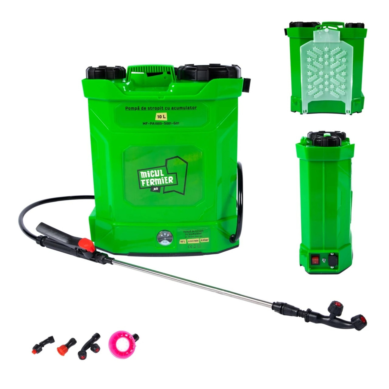 Pompa stropit 18L cu acumulator Micul Fermier - imagine 3