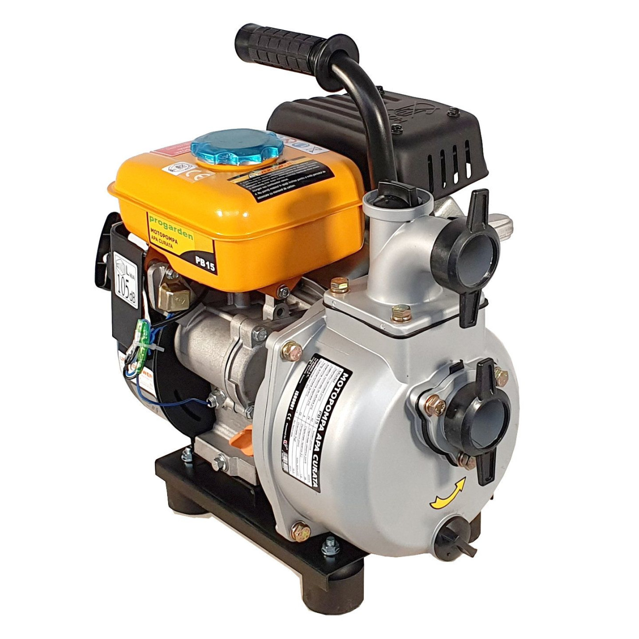 Motopompa ProGarden PB15 - 1.5" Toli, 2.7CP - imagine 4