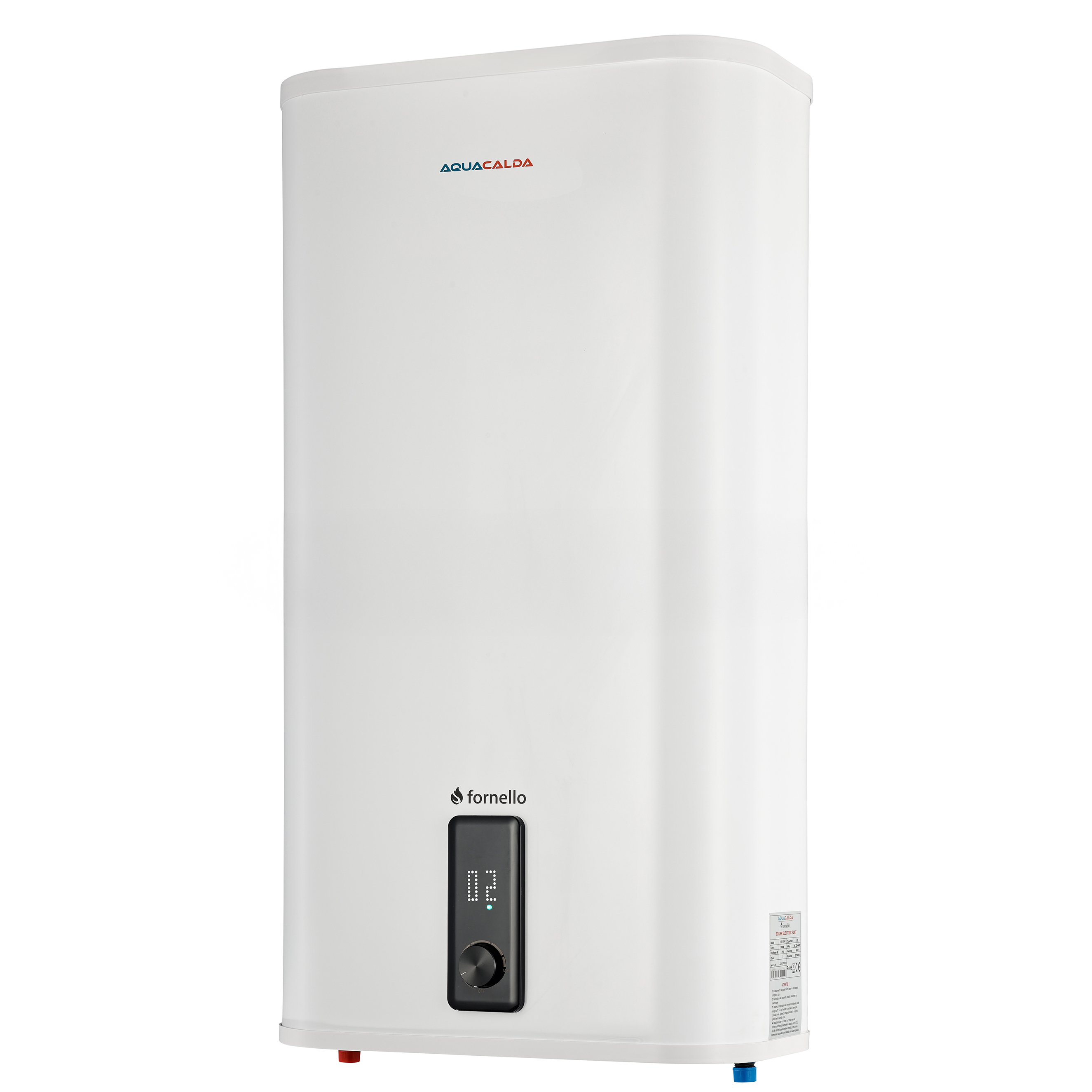 Boiler Electric Fornello AquaCalda Flat 100L, 2000 W, IPX4