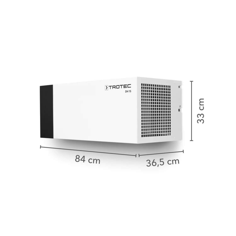 Dezumidificator industrial Trotec DH 15, 22 l/zi, 225 m³/h - imagine 3