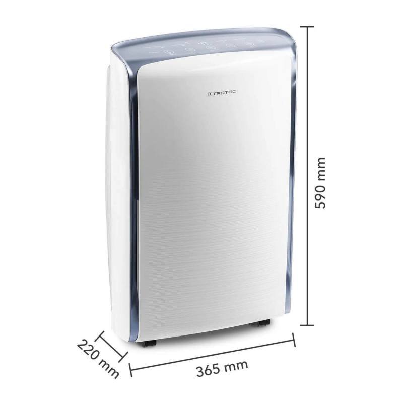 Dezumidificator Trotec TTK73E Komfort, 24 L/zi, Uscare Rufe - imagine 8