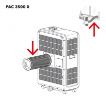 Furtun TROTEC PAC 3500 X - Evacuare Eficientă