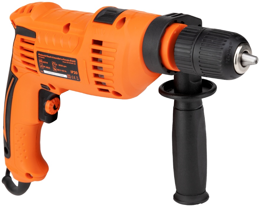Masina de gaurit percutie 650W Evotools - imagine 3