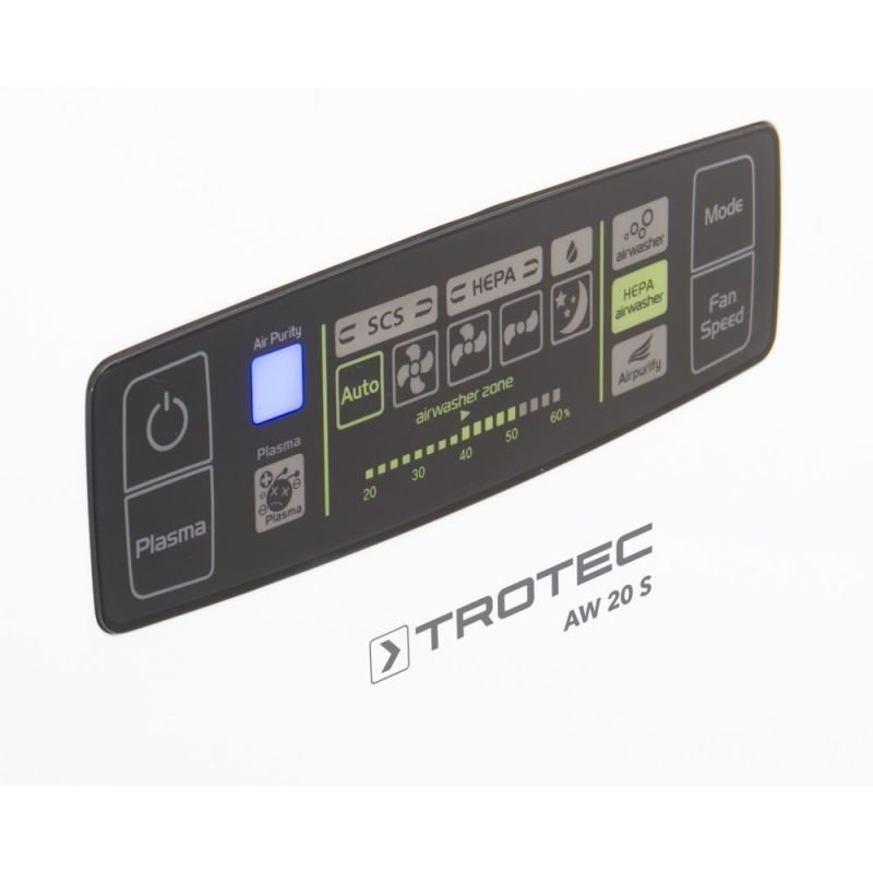 Spălător de aer TROTEC AW20S, purificator și umidificator - imagine 3