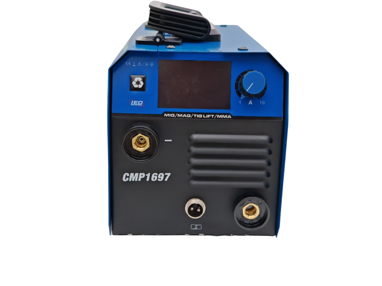 Aparat de sudura tip Invertor cu sarma 510A, MMA/MIG/MAG (TIG LIFT optional) afisaj digital, ventilat, URAL MASH IGBT TEHNOLOGY ULTRA HYBRID POWER, CMP1697 - imagine 7