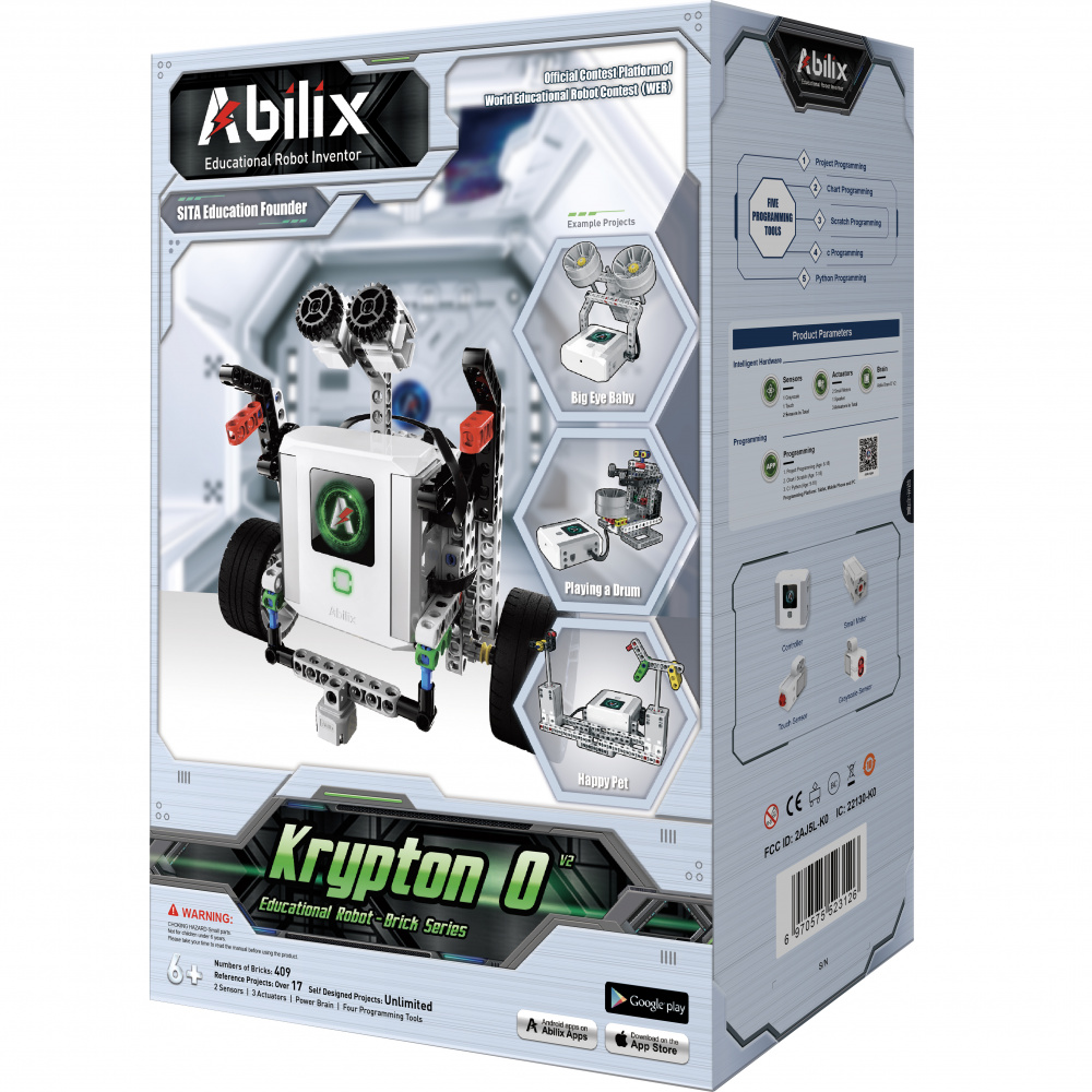 Abilix Krypton 0 V2 - Kit Robotic Programabil