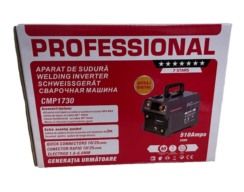 Uralmash Invertor Sudura 510A Mega Pachet - imagine 3