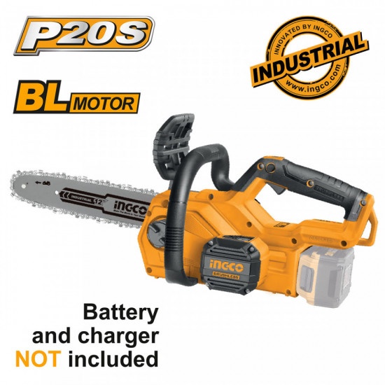 Drujba electrica 300mm 20V brushless Ingco - imagine 2