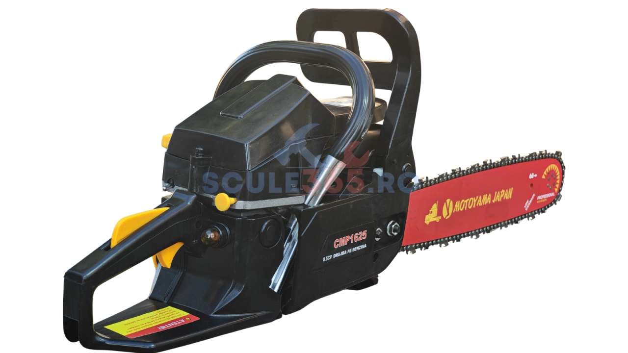 8.5cp *OFERTA* Drujba benzina 58cm³, 9000rpm, 40cm, demaror JAPONIA WALBRO - magneziu, Motoyama Japan CMP1625 - imagine 3