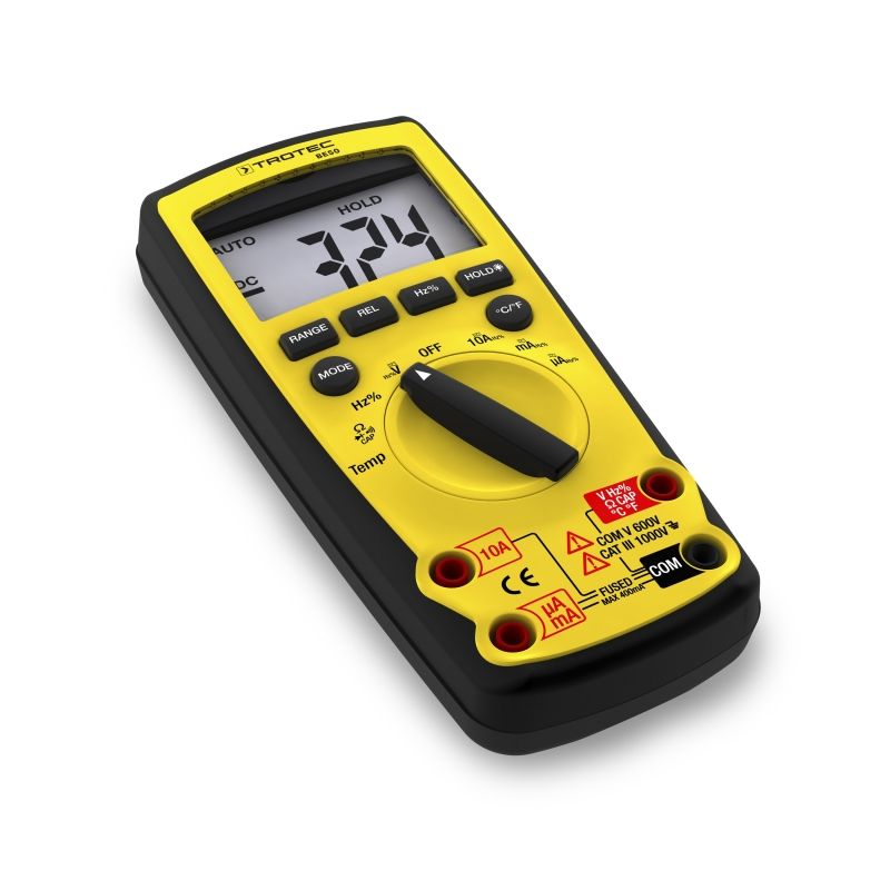 Multimetru digital Trotec BE50, 11 funcții, IP67, CAT IV - imagine 2