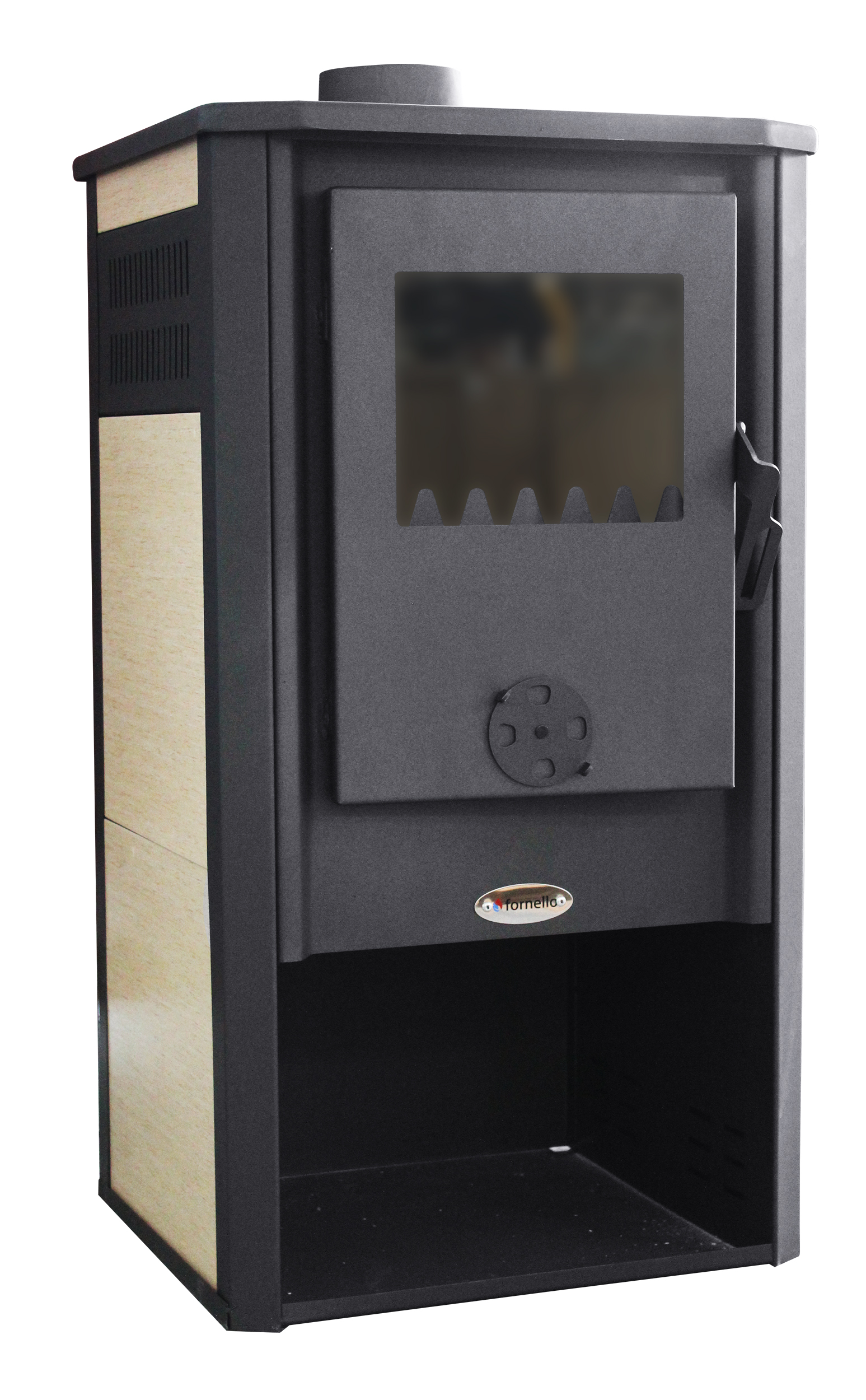 Sobă Fornello Konzul LM N Ivory, 7-9 KW