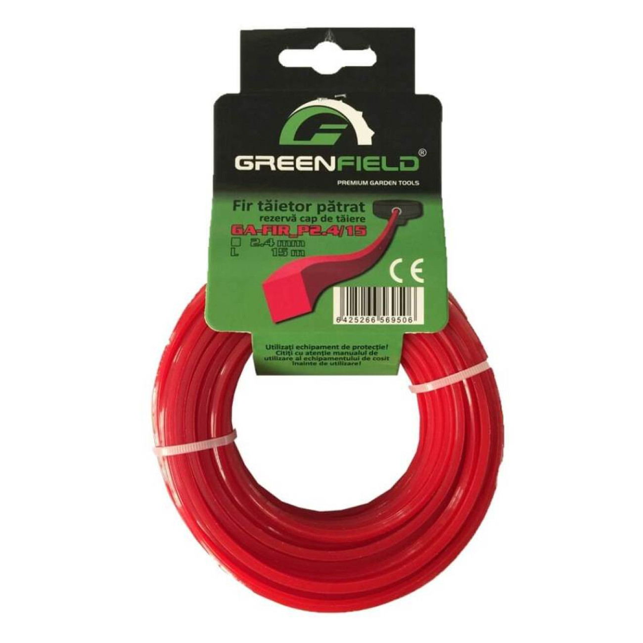 Fir Motocoasa Patrat 4mm x 15m | Micul Meserias - imagine 2