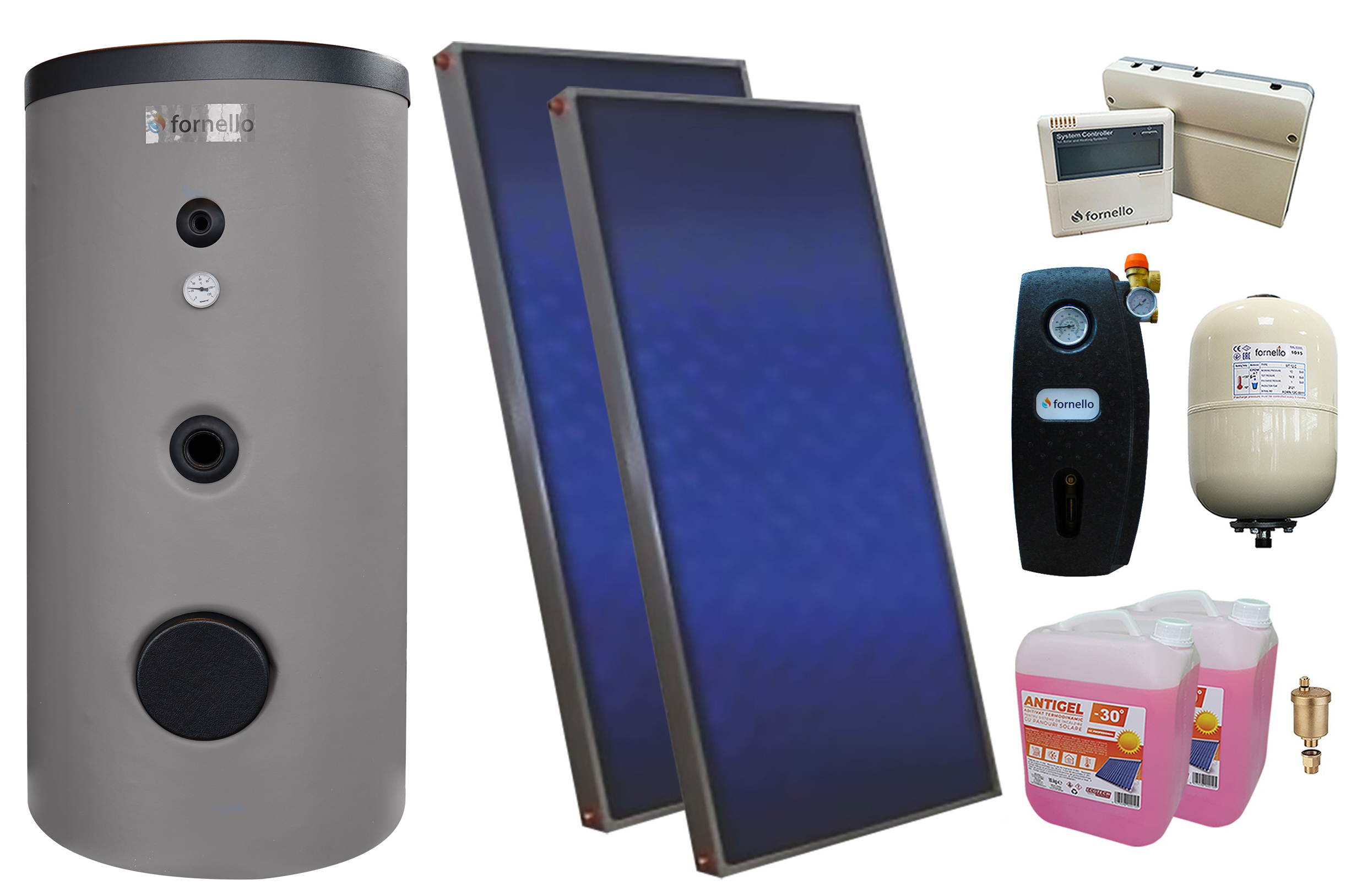 Sistem Solar Presurizat Sunsystem 200L