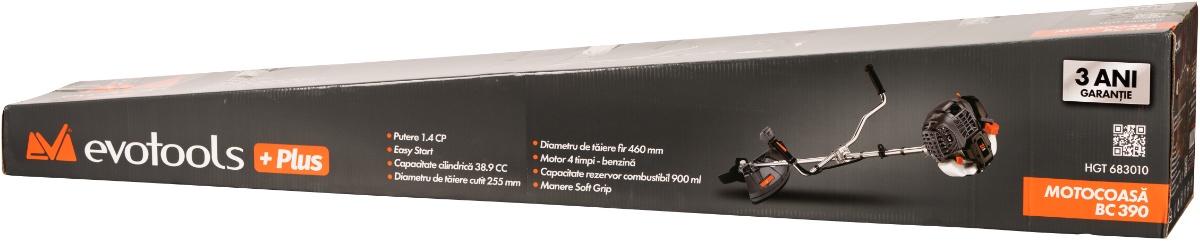 Motocoasa Benzina Evotools BC 390 Profesionala - imagine 5
