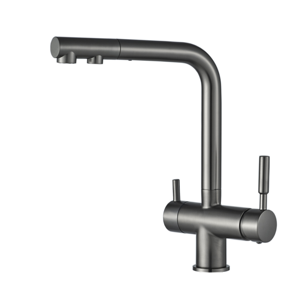 Baterie Bucătărie 3 Căi Waterline SH-404 Graphite