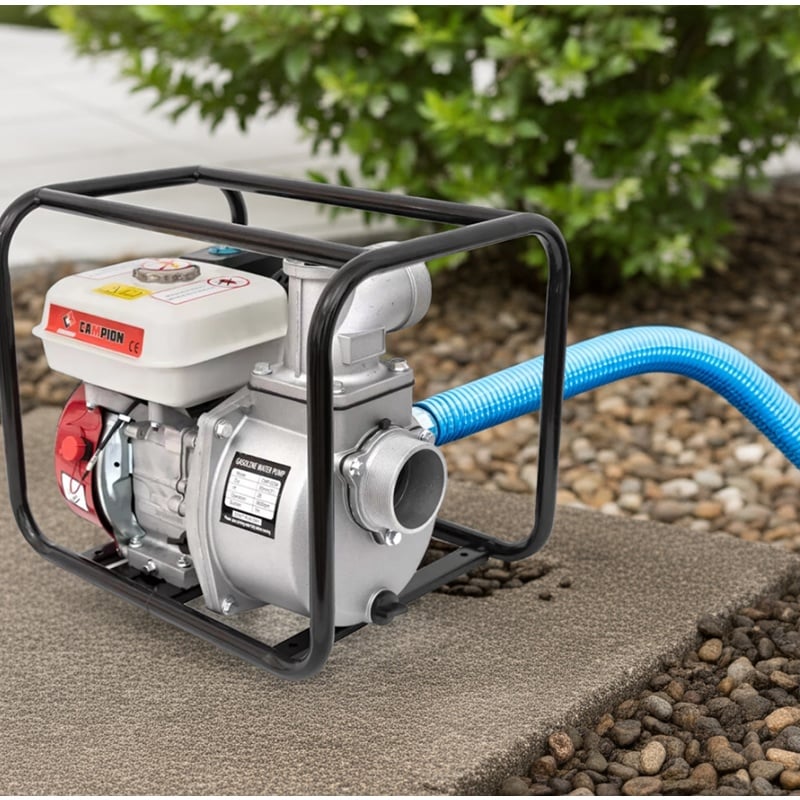 Motopompa Campion 7.5CP 3" Apă Benzină - imagine 5