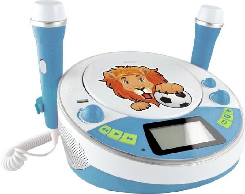 CD Player Copii X4-TECH Bobby Joey JamBox Karaoke Bluetooth - imagine 5
