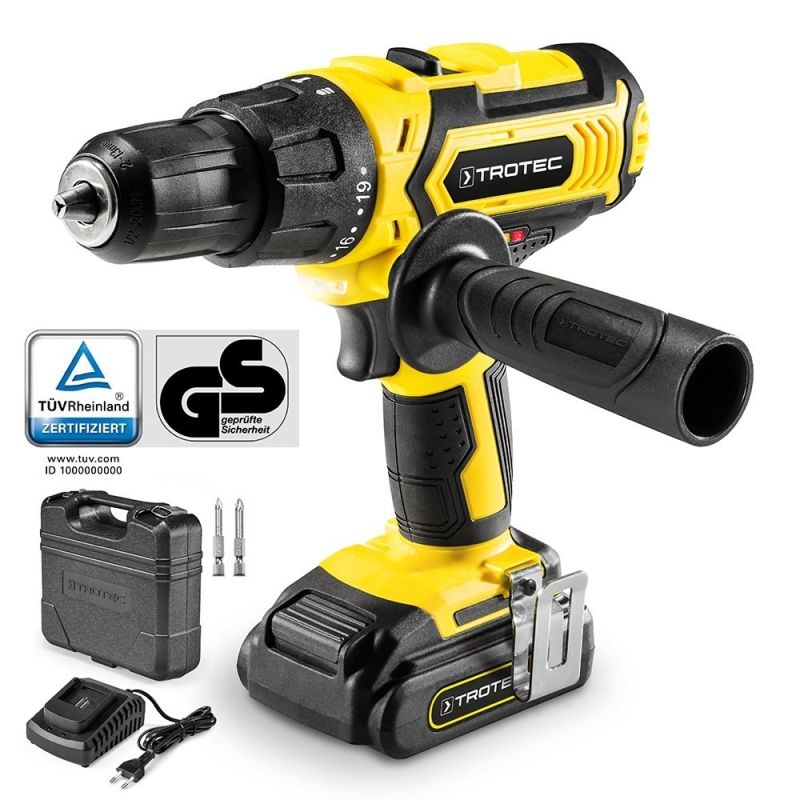 Mașină de Găurit cu Percuție Trotec PHDS 11-20V, 40 Nm