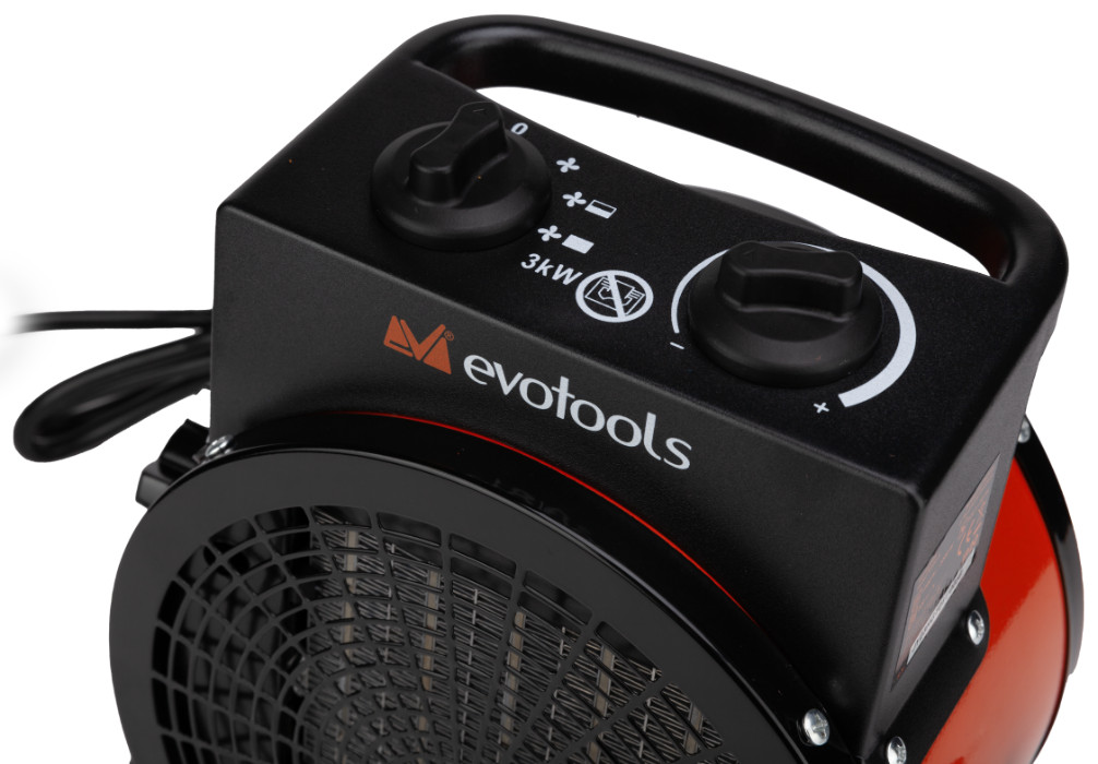 Aeroterma Evotools 2000W Ceramică PTC - imagine 4